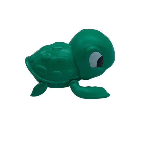 Green Wind-Up Turtle Pool Bath Toy Target 4” Long Sun Squad Floats - Picture 3 of 6